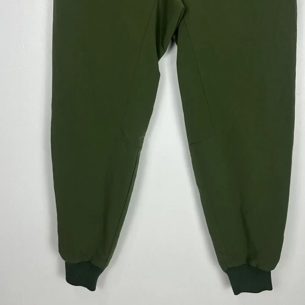 FIGS Men’s Tansen Jogger Limited edition Dark Olive Scrub Pants Size S/S petite